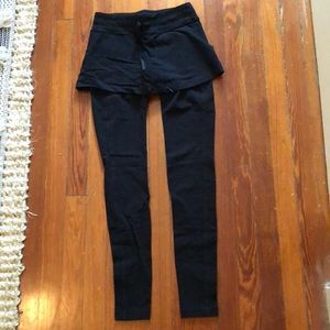 Athleta 2 in 1 skirted legging